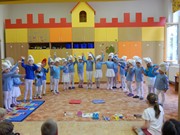 Šmoulové - závěrečné vystoupení 2017